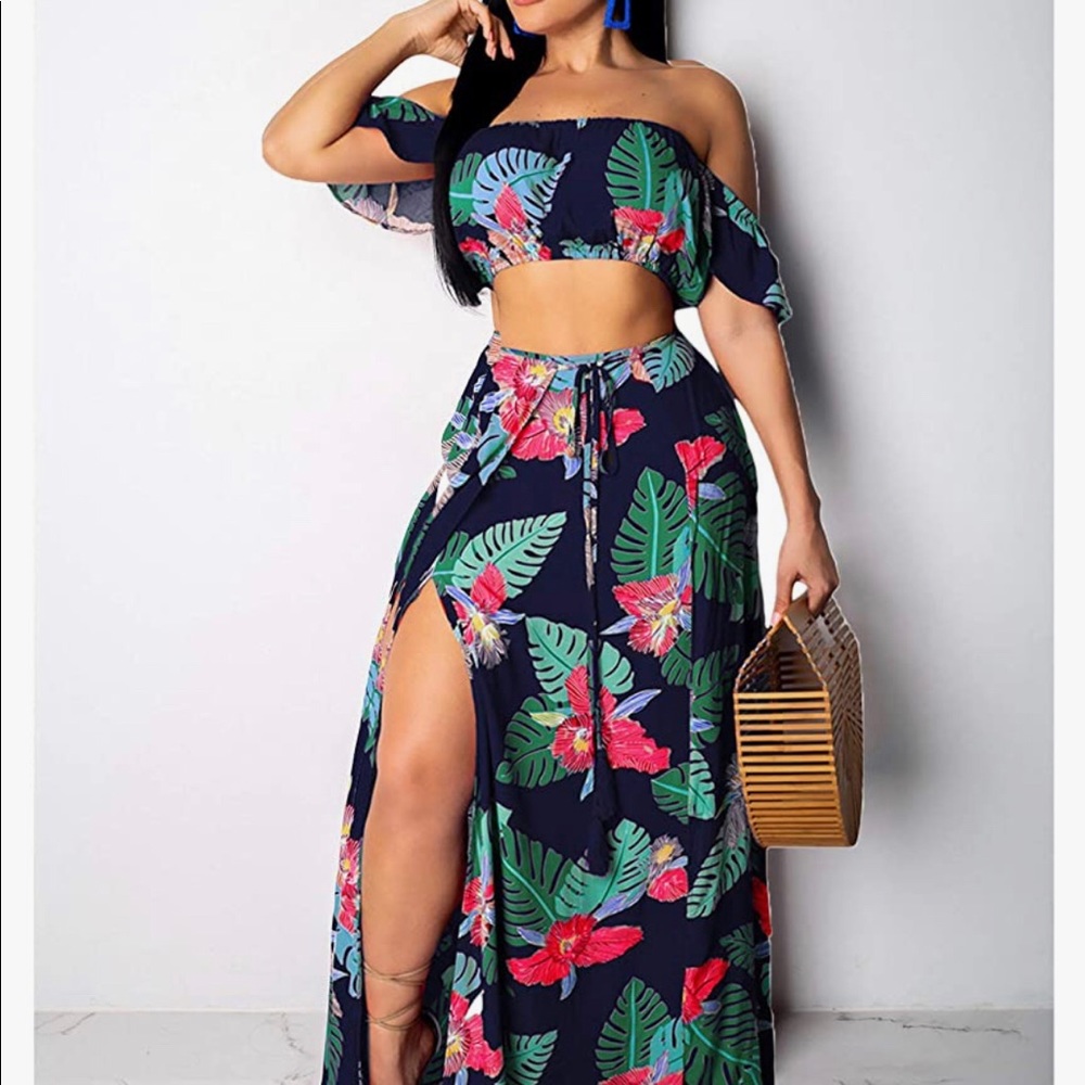 Off the shoulder two piece